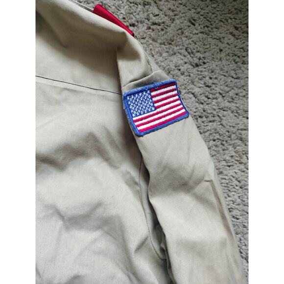 Boy Scouts Of America Mens Long sleeve Button Up Shirt No Size FITS LIKE LARGE - Picture 8 of 8